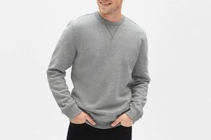 คุณภาพสูงชายเสื้อCrewneck - Product Image 3