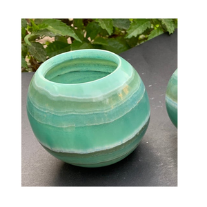 Pot à sucre en marbre véritable, couleur Turquoise, à bas prix - Product Image 1