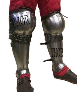 Armure médiévale Gr avant-toit Armure de chevalier Protège-jambes complet Protège-bras en cuir - Product Image 2
