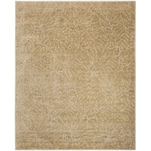 Tapis en soie noué à la main, accessoire rectangulaire Orange et marron clair, pour chambre à coucher et salon, offre spéciale, 2020 - Product Image 2