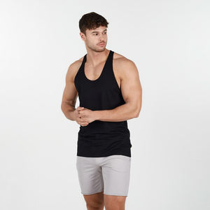Top fitness de grande taille pour hommes, vêtement de Sport, sans manches, débardeur - Product Image 3