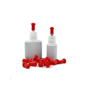 Extensions de cils 9 pièces, broche rouge intelligente pour la colle, anti-blocage buse, protection de la colle, fabriqué en corée, épingles à colle, aiguille - Product Image 2