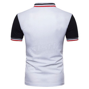 Polo de alta calidad para hombre, camiseta informal de Color sólido - Product Image 3