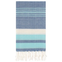 Serviette de plage turque double couleur, en coton, pour le bain de plage, hamacs, avec rayures, colorée, chaude, couverture