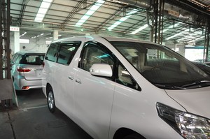 ชุดเบี่ยงกระบังหน้าต่างสำหรับ Alphard - Product Image 4