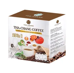 Premium Speciale THA-CHANG 25 In 1 Instant Arabica Koffie Mix 0% Cholesterol) Uit Thailand Fabriek Prijs