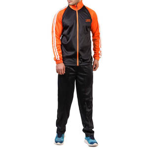 2024 hombres ecológicos de talla grande transpirable de secado rápido invierno gimnasio entrenamiento Fitness chándal correr Jogging conjunto de ropa deportiva - Product Image 5