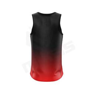 Custom Logo Sports Gym <b>Singlets</b> <b>Mens</b> Tank Tops Plus Size Cotton Stringer Bodybuilding and Fitness - Product Image 4