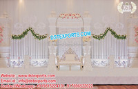 Décoration de cadre de portail métallique pour scène de mariage et utilisation extérieure, style moderne, couleur et taille personnalisables