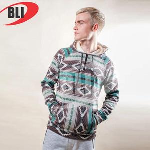 Sudadera con Capucha de Alta Calidad, de Algodón y Poliéster, con Diseño Completo por Sublimación, Sudadera Personalizada con Estampado por Sublimación para Hombre - Product Image 2