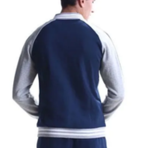 การออกแบบล่าสุด 100% โพลีเอสเตอร์ขายส่งชุดกีฬาที่กําหนดเองฟิตเนส Sweatsuit ลากชุดติดตามชิ้นสําหรับผู้ชาย - Product Image 4