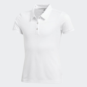 Casual de mujer para Polo 100% algodón antiarrugas manga corta transpirable patrón sólido en blanco de alta calidad para exportación - Product Image 5