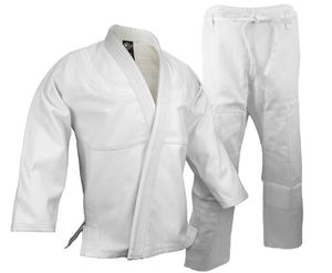 Alta calidad hecho a medida Jiu Jitsu BJJ Gi Kimono Plain Gi traje de entrenamiento Karate haz tu propia marca de alta calidad Jiu Jitsu en blanco - Product Image 1