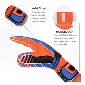 Gants de gardien de but professionnel de Football, articles de sport de haute qualité pour hommes adultes, couleurs personnalisées, gants de gardien de but OEM - Product Image 5