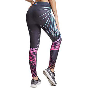 Pantalones de Yoga Personalizados para Mujer con Efecto Levanta Glúteos - Spandex/Poliéster, Elásticos en Cuatro Direcciones y Transpirables |   Industrias de Fórmula 1 - Product Image 2