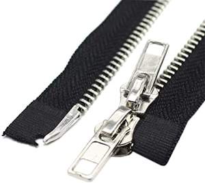Wholesale No. 3 Auto Lock Zipper Durable Metal Nylon Plastic for <b>Shoes</b> Garments Bags Pillows Home Textiles - Product Image 5