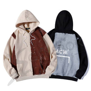 Sweat à capuche pour hommes, sweat-shirt personnalisé de haute qualité, pull en molleton, imprimé au dos, de Hip hop, nouvelle collection 2021 - Product Image 6