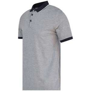 Polos de hombre personalizables de alta calidad Camisetas de golf ajustadas de manga larga informales de secado rápido Polo OEM sostenible de alta calidad - Product Image 5