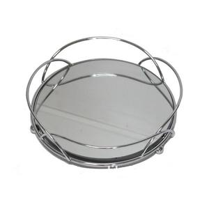 Bandeja para servir comida de metal y espejo, bandeja para servir fechas dulces de color plateado de calidad superior para proveedor mayorista - Product Image 6