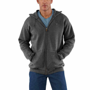 Sudadera con Capucha de Invierno para Hombre, 100% Algodón, Forro Polar, de Alta Calidad, con Protección Anti-Encogimiento - Product Image 2