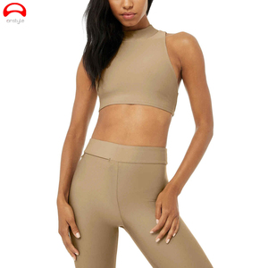 Ensemble de vêtements de sport pour femmes de haute qualité, 2 pièces, respirant, soutien-gorge de yoga compressif, legging, taille élastique, antibactérien - Product Image 3