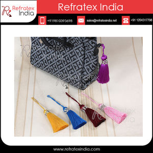 Fournisseur et fabrication en vrac de pampilles de vêtements en Polyester de Jute par réfractex fabriqué en inde pour la meilleure qualité et le prix bas - Product Image 4