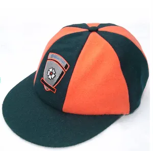 Custom Design Cricket Baggy Cap Green Custom Design Del Ricamo Pianura Cappelli E Cricket Caps Uomini