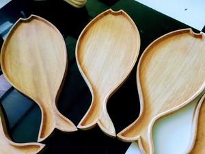 ถาดมะพร้าวทำด้วยมือ/จาน-ใบกะลามะพร้าวจานสบู่แฮนด์เมด (0084587176063 WS แซนดี้) - Product Image 4