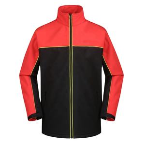 Veste imperméable softshell d'extérieur chaude bon marché veste softshell d'hiver unisexe en polyester avec logo personnalisé pour le sport - Product Image 1