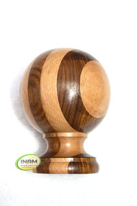 Article unique Fait à la main Belle et design extrémités de rideaux en bois, fleuron décoratif Arrivée fraîche INAM HANDICRAFTS - Product Image 2