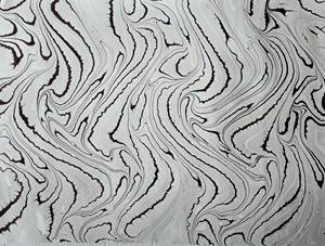 Papiers synthétiques marbrés faits à la main compatibles pour la sérigraphie - Product Image 2