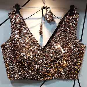 Sarouel indien satan — vêtement de fête de mariage pour femme, nouvelle collection de styliste, georgette, broderie en soie, avec chemisier - Product Image 4