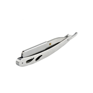 Navaja de Afeitar Clásica de Alta Calidad para Barbería, de Acero Inoxidable de Una Sola Filo, para Depilación, con Logotipo Personalizado - Product Image 6