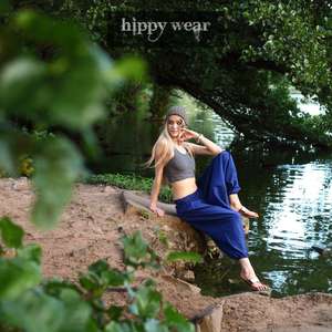 Pantalon en coton pour femme, vêtement de Yoga, de danse, sarouel imprimé, vente en gros, nouvelle collection 2020 - Product Image 4