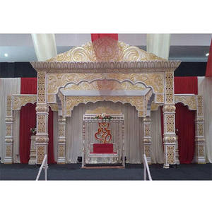 Evento de boda real Bollywood Mandap Francia Glamorous Bollywood Tema Boda Mandap Ceremonia de boda india Bollywood Mandap Reino Unido - Product Image 1