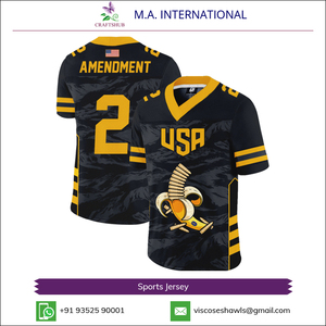 เสื้อเจอร์ซีย์กีฬาแบบสวมใส่สบาย คอวี แขนสั้น ทรงปกติ ออกแบบเองได้ตามสั่ง ขายส่ง - Product Image 5