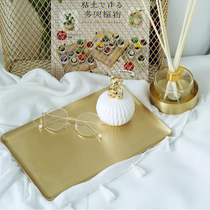 Bandeja Ovalada Decorativa Moderna para el Hogar, Bandejas para Servir - Product Image 3