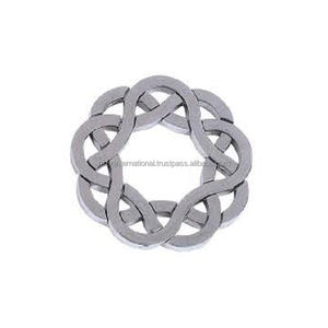 Coaster en laiton avec titulaire coaster en métal - Product Image 6