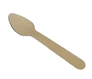 POINTED WOODEN SPOON FOR ONE TIME USING WHICH MADE OF FRIENDLY WITH ENVIRONMENT MATERIAL FROM VIETNAM