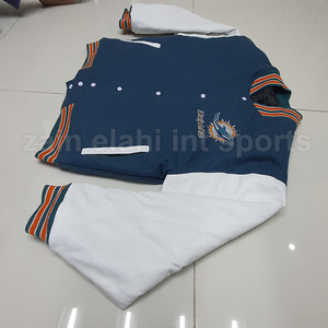 2024 vestes universitaires en Satin Letterman de produit en gros sur mesure à vendre avec un service de conception et de logo personnalisé - Product Image 5