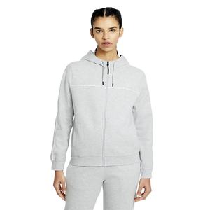 Jersey de mujer con capucha corta para mujer, sudaderas con capucha cortas, suéter de manga larga de Color en contraste, venta al por mayor, lana negra de invierno - Product Image 1