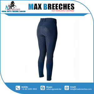 กางเกงขี่ม้าไนลอนแบบเต็มที่นั่งกางเกงขี่ม้าทำจากซิลิโคน - Product Image 4