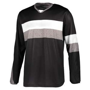 Precio de fábrica sublimación manga larga Motocross Jersey secado rápido transpirable Racing Jersey motocicleta camisas - Product Image 4