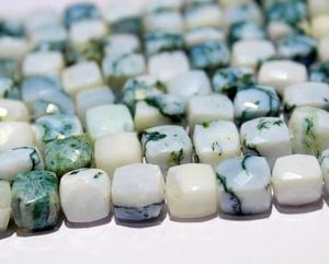 Wholesale Price for Tree Agate Square Shape Faceted Loose Gemstone Beads Polished Natural <b>Stone</b> for Jewelry Necklace/<b>Bracelet</b> - Product Image 3
