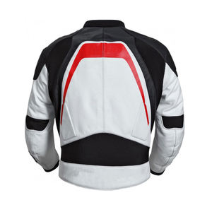 Vente en gros de veste de moto en cuir véritable personnalisé de meilleure qualité pour hommes vêtements de sport respirants dans les grandes tailles - Product Image 6
