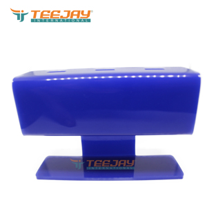 ที่วางแหนบติดขนตา TEEJAY ETS-326 สีฟ้า อะคริลิค ป้องกันแม่เหล็ก ปลายเรียบ ขนาด 10 มม. 3 รู  รับสกรีนโลโก้ สี และขนาดตามสั่ง - Product Image 6