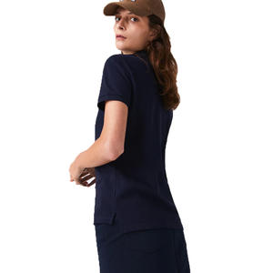 Demi-manches pour dames de qualité supérieure pour polos Style décontracté tricoté respirant avec conception de col tournant Caractéristique anti-boulochage - Product Image 6