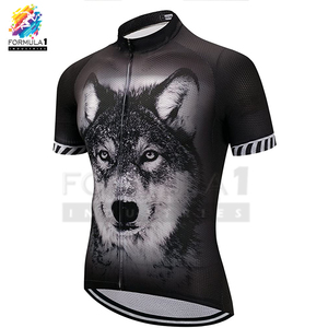 Maillots de cyclisme de haute qualité, respirants, anti-UV, à séchage rapide, taille plus, coupe de course, sublimation personnalisée, Formula1 Industries - Product Image 1