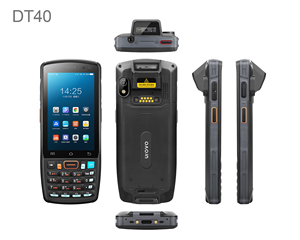 Terminale palmare robusto Android 9 IP67 per <span class=keywords><strong>computer</strong></span> mobile aziendale DT40S con scanner di codici a barre 1D/2D per inventario - Product Image 5