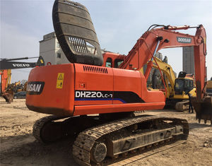 Excavateur sur chenilles Doosan DH220LC-7 DH150LC-7 DH210 d'occasion en bon état avec composants centraux, moteur et pompe - Product Image 3